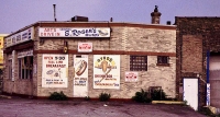 Art's Drive-In, Elston at North Avenue. Signs gone