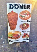 Döner sign, Trier, Germany