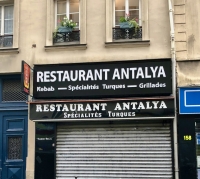 Kebab Turc at the Restaurant Antalya, Paris