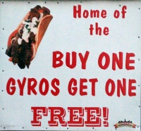Mr. Gyros Mrs. Pizza, Division at Clark, Chicago. Gone Mr. Gyros Mrs. Pizza, Division at Clark, Chicago. Gone