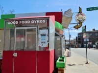 The husk of the multi-part food stand extravaganza at Shelly's Tasty Freeze, Lincoln Avenue at Winona The husk of the multi-part food stand extravaganza at Shelly's Tasty Freeze, Lincoln Avenue at Winona