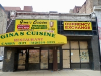 Gina's Cuisine, Wabash Avenue near Van Buren. Gone Gina's Cuisine, Wabash Avenue near Van Buren. Gone