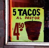 5 Tacos Al Pastor. Location unknown