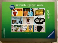 My custom gyros sign puzzle