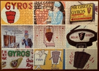 My custom gyros sign puzzle My custom gyros sign puzzle