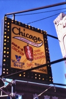 Chicago Carry Outs, Chicago Avenue at Wood Street. Gone