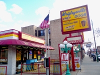 Wrigleysville Dogs, Clark Street near Racine