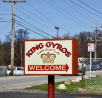 King Gyros, U.S. 20, Michigan City, Indiana