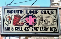South Loop Club, State Street at Balbo. The image of sophistication is unusual, and somehow contrary to the gyros idea