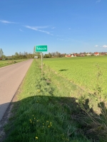 Entering Tykocin, in Yiddish Tiktin