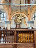 The synagogue at Tiktin (Tykocin), Poland. Now a museum