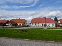 Houses around the main square in Tykocin