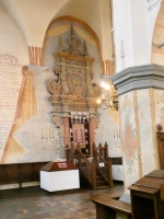 The synagogue at Tiktin (Tykocin), Poland. Now a museum