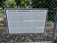 Martha Timm Rock Garden, New Hampton, Iowa Martha Timm Rock Garden, New Hampton, Iowa