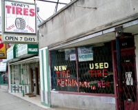 Sidney's Tires on Devon Avenue, near Hoyne-Roadside Art Sidney's Tires on Devon Avenue, near Hoyne-Roadside Art