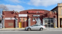 Midwest Tires, Pulaski Road and 25th Street-Roadside Art