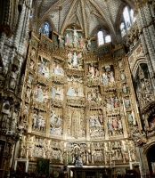 Retable, 15th century, Toledo Cathedral