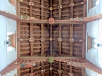 15th century roof, St. John the Baptist Church, Bere Regis, England