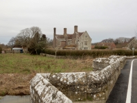 Woolbridge Manor on the River Frome, Dorset. This is the house where Tess and Angel went to honeymoon