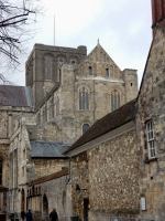 Winchester Cathedral, the back