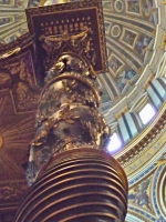Baldacchino detail, St. Peter's