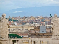 St. Peter's rooftop saints