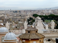 St. Peter's rooftop saints