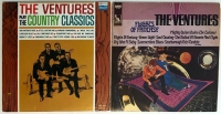 Country Classics and Flights of Fantasy  album covers, The Ventures
