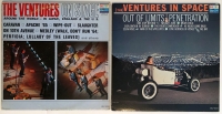 On Stage and In Space  album covers, The Ventures