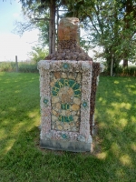 Charity to All. Father Paul Dobberstein's war memorial, Old Rolfe, Iowa