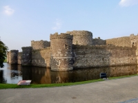 The diminutively cute Beaumaris Castle, Wales