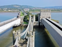 Bridges as seen from Conwy Castle, Wales