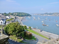 View from Conwy Castle, Wales