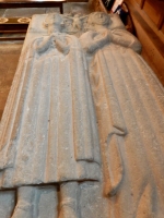 Effigies, Brecon Cathedral, Wales