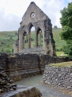 Valle Crucis Abbey, Llangollen, Wales. 13th century