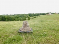 E.T. Wickham: The Liberty Bell, a fragment from the Kefauver, Henry and Kennedy group, relocated to Oak Ridge Road:“Is life so dear or peace so sweet as to be purchased at the price of slavery, forbid it almighty god as for me give me liberty or give me death.”