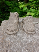 E.T. Wickham: Estes Kefauver's shoes. All that's left of him.