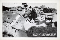 Eighteen Photo Tone Miniature Views of the Winchester Mystery House