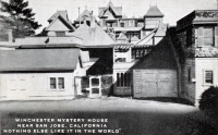 Eighteen Photo Tone Miniature Views of the Winchester Mystery House