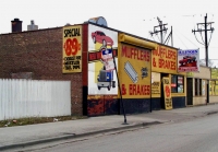 Illinois Starter and Electric, 47th Street and Western Avenue-Roadside Art Illinois Starter and Electric, 47th Street and Western Avenue-Roadside Art
