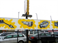 International Auto Service, Lawrence Avenue near Albany-Roadside Art International Auto Service, Lawrence Avenue near Albany-Roadside Art