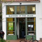 Blenders in the Grass, State Street, Santa Barbara, California. Commercial obscurantism