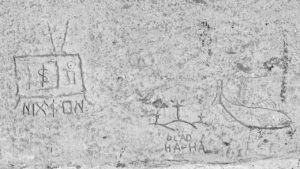 Chicago lakeshore stone carvings