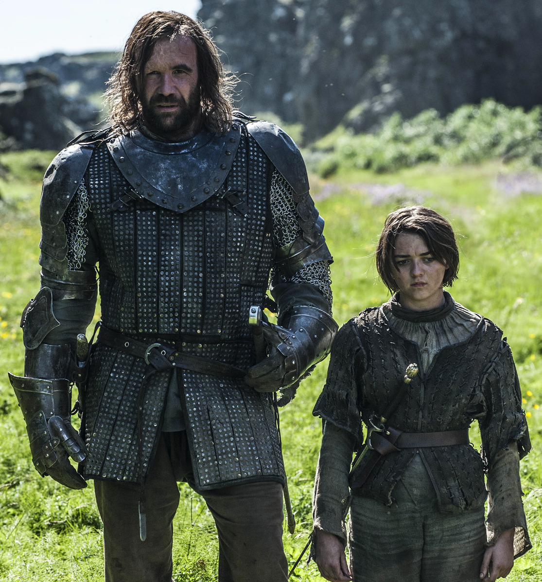Game of Thrones, The Hound and Arya