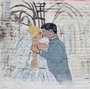 Couple kissing from Jim's Formal Wear, Joliet