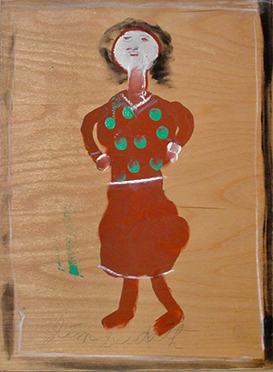 Jimmy Lee Sudduth female figure