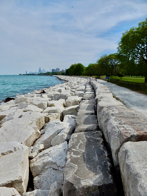 Montrose Harbor Rubble Mound Revetment