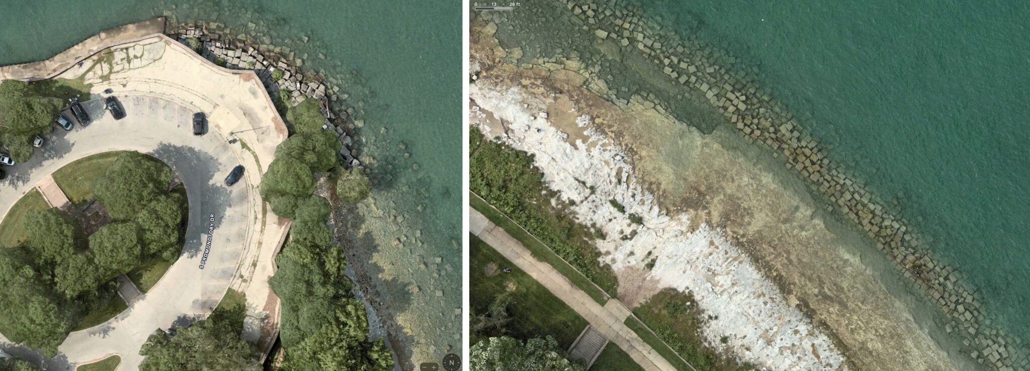 Image showing details of rock carving locations near La Rabida Hospital